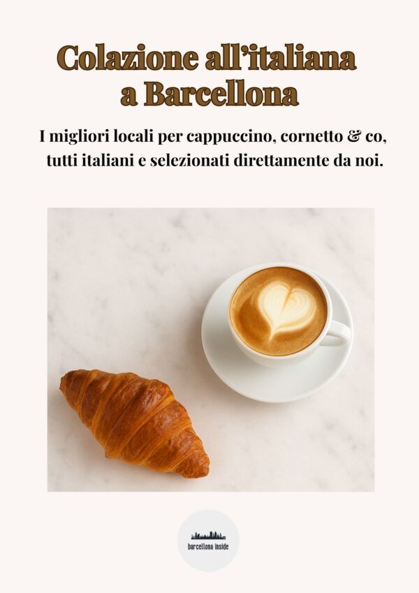 Guida - Colazione italiana a Barcellona