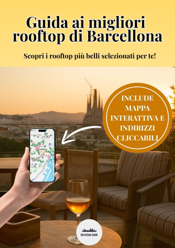 Guida ai migliori rooftop di Barcellona + Mappa interattiva